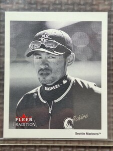 2003 Fleer Tradition #17 Of 25 B/W G ICHIRO SUZUKI Mini Black/White Pop Up! Strikeout! 1724/1936 Seattle Mariners Orix Blue Wave