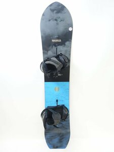 中古 17/18 BURTON Family Tree PANHANDLER 152cm MISSION ビンディング付き スノーボード バートン バンハンドラー ミッション