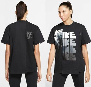 国内正規品 新品 未開封 SACAI NIKE ハイブリッド Tシャツ BLACK Sサイズ CD6310-010 サカイ ナイキ Tシャツ TEE 黒 再構築 