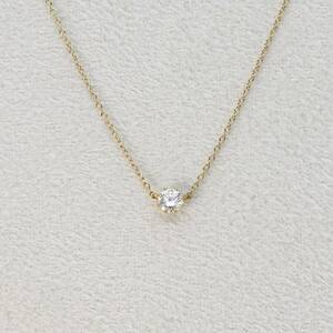 アーカー ソルティア ネックレス K18 0.15ct ダイヤ/24-1734