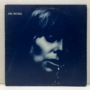 入手難!!【十分概ね良好】BG刻印 初回 W無し USオリジナル JONI MITCHELL Blue (