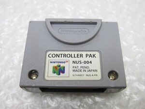 PK20456S★任天堂★N64 コントローラパック★NUS-004★動作品★