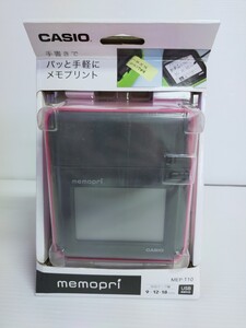 CASIO ホワイトメモプリンター memopri MEP-T10 