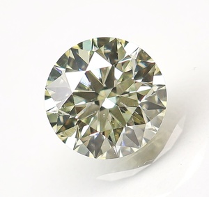 【１００円～】VS2！0.296ct 天然ダイヤ Light Yellow（ナチュラルカラー）Excellent！