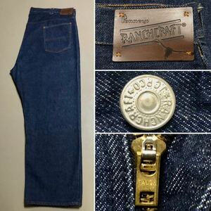 1960s Penneys Denim Pants Size W44