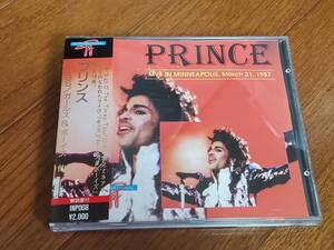 (CD) Prince●プリンス Live In Minneapolis, March 21, 1987　 日本盤