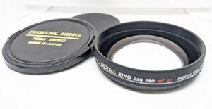 ★極上美品★ KING DIGITAL KING DSW PRO MC AF 0.7X WIDE CONVERTER TODA SEIKO #10414#71#05#03