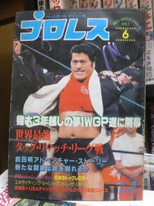 プロレス 　　　　　　１９８３年６月号