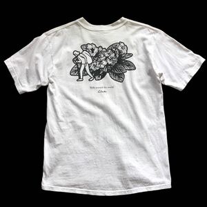 送料430円　Clarks クラークス 90s 00s プリント Tシャツ tee anvil アンビル　サイズM