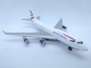 REALTOY BRITISH AIRWAYS Boeing 747-400 ダイキャスト USED