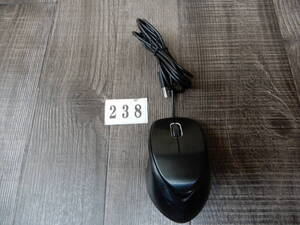 238☆HP☆Premium mouse ☆ブラック色系☆スクロールマウス☆ ☆HSA-S001M