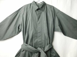 70s80s ビンテージ Issey miyake イッセイミヤケ オールインワン ツナギ コットン グレー M