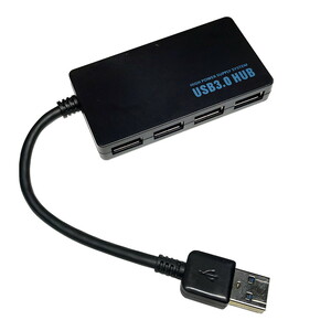 USB 3.0 HUB 4ポート (5Gbps) 76×41×12mm