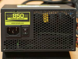 【ジャンク扱】 Corsair TX-850（CMPSU-850TX）ATX電源 （AM2+時代、そこそこ高スペックPCパーツ⑥）