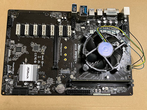 【メモリ/CPU付】ASRock H110 Pro BTC+ PCI Express3.0 マザーボード＜M-2＞