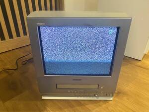 中古 SONY ソニー KV-14MVF2 トリニトロン VHSビデオ ブラウン管テレビデオ 14型 VHS 01年製 通電確認済