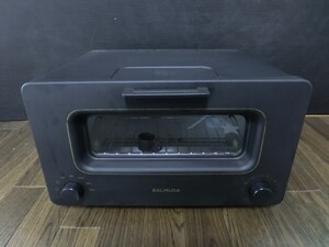 ♪♪【6L13④ac】バルミューダ スチームオーブントースター BALMUDA The Toaster K01E-KG　ブラック　2018年製♪♪