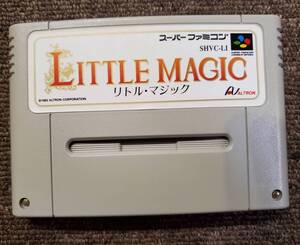 ◎【管M048-0.5kg】★ SFCソフト リトルマジック（箱説無）-　アルトロン　スーパーファミコン LITTLE MAGIC