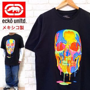 ECKO UNLTD. エコーアンリミテッド スカル ビッグプリント Tシャツ