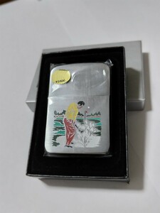 未使用品　1941REPLICA　Zippo　1941レプリカ　ジッポー　2001年製造　初版　ゴルフデザイン　ブラッシュ仕上げ　希少品　新品