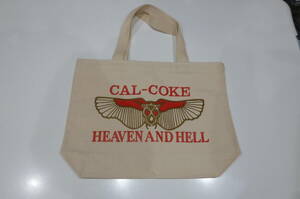 新品未使用！カルコークトートバッグ CAL-COKE HEAVEN AND HELL ヘブンアンドヘル クリームソーダ ペパーミント フレッシュボックス