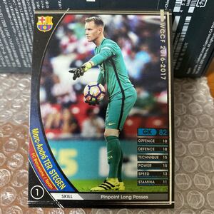 ◆WCCF 2016-2017 マルク＝アンドレ・テア・シュテーゲン Marc-Andre TER STEGEN Barcelona◆