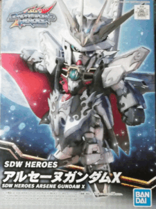 バンダイ/スケール不詳/SDW HEROES/アルセーヌガンダムX/未組立品