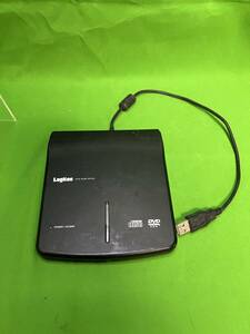 Logitec LDV-P8U2LBK 読込専用DVD-ROM DRIVE【動作確認済み】@2