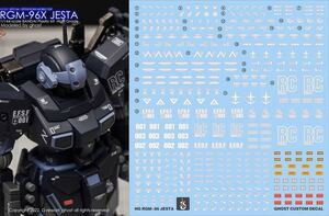 HG 1/144 ジェスタ用水転写式デカール 並行輸入品