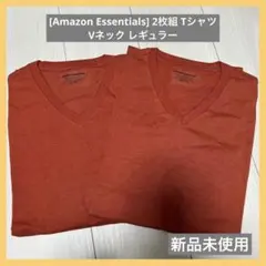 [Amazon Essentials] 2枚組 Tシャツ Vネック レギュラー