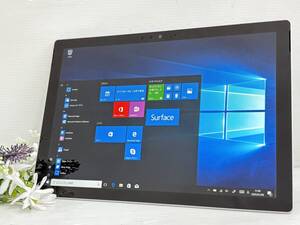 【良品 SIMフリー】Microsoft Surface Pro 5 model:1807『Core i5(7300U) 2.6Ghz/RAM:8GB/SSD:256GB』12.3インチ LTE対応 Win10 動作品