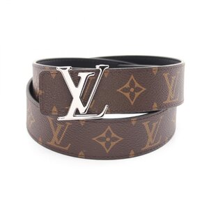 ルイ・ヴィトン ベルト LVイニシャル 35MM リバーシブル ブランドオフ LOUIS VUITTON ベルト PVC/レザー 中古 メンズ