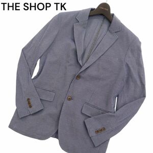 THE SHOP TK タケオキクチ 春夏 2B コンフォート★ アンコン テーラード ジャケット Sz.M　メンズ　C4T01681_2#M