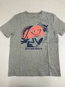 ＧＡＰ■新品■130■ギャップ■USAキャラ■グレー■Ｔシャツ■21■1-1