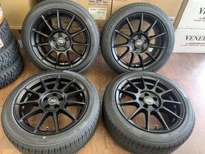 §MSW85 16X7J+38 100-5H ハブ径φ57ｍｍ/球面座ホルト用 ヨコハマ ブルーアース 195/50R16(195/50-16)アウディ A1 等