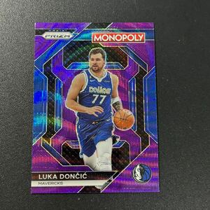 Luka Doncic 2023 Prizm PURPLE Monopoly NBAカード ルカドンチッチ