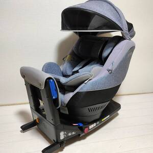 【送料込】アップリカ 綺麗 クルリラ ISOFIX チャイルドシート 新生児～ 回転 ターン クリーニング済 フラディア