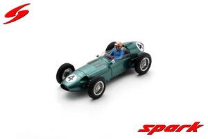 ■スパークモデル 1/43 1959 アストンマーティンDBR4 #4 C.シェルビー イギリスGP