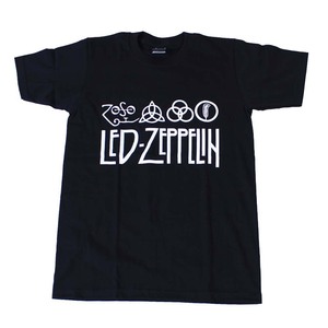 ag1●新品 黒 XLサイズ●レッドツェッペリン LED ZEPPELIN 半袖Tシャツ//バンドTシャツ ロックTシャツ パンク メタル