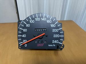 インプレッサ WRX sti 240km スピードメーター ジャンク扱い