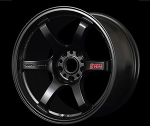 RAYS　ホイール　Gram Lights 57DR　18×９　1/2J　114.3　5穴　38　セミグロスブラック　レイズ　１本　中古品