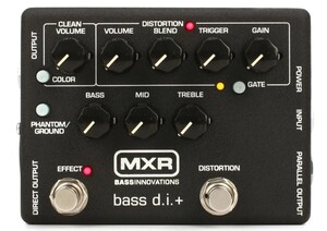 新品 即納 MXR M80 Bass D.I.+ Bass ディストーション ベース用プリアンプ