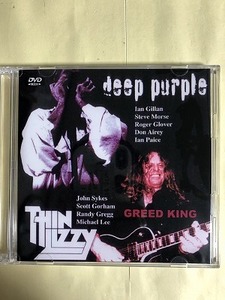 DEEP PURPLE/THIN LIZZY DVD VIDEO GREED KING LIVE IN TORONTO 2004 2枚組　同梱可能