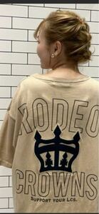 RODEO CROWNS LOGOニットポケットTシャツ