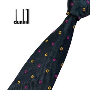 dunhill ネクタイ 小紋柄 ダンヒル USED 中古 m540