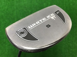 【1円スタート】 オデッセイ ODYSSEY ホワイト アイス #5 パター 35インチ スチールシャフト 男性メンズ左 ゴルファーGOLFの魅力