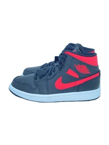 NIKE◆AIR JORDAN 1 MID_エアジョーダン 1 ミッド/24.5cm/BLK