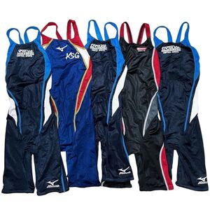 11【5枚セット】MIZUNO製スイミングクラブ専用女子競泳水着(SS・S）★マイティライン★オープンバック★FINA承認★セントラルKONAMI