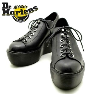 Dr.Martens FENELLA uk4 23cm 4ホール チャンキーヒール レザー ブーツ ゴス 厚底 ankoROCK Drug honey alice auaa SKECHERS GEORGE COX