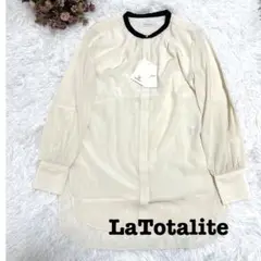 新品タグ付き　LaTotalite ラトータリテ　ブラウス